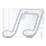 Musical Note Neon Light Modeling Lighting Room Decoration Lights, Blue Light, Red Light, Colorful Light, Pink Light