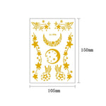 10 PCS Hot Stamping Waterproof Music Festival Face Tattoo Sticker, VS-001, VS-002, VS-003, VS-004, VS-005, VS-006, VS-007, VS-008, VS-009, VS-010