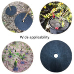 Ecological Anti-Grass Non-Woven Cloth Gardening Floor Cover Cloth Breathable Moisturizing Can Reduce Fruit Garden Film, 25x3cm