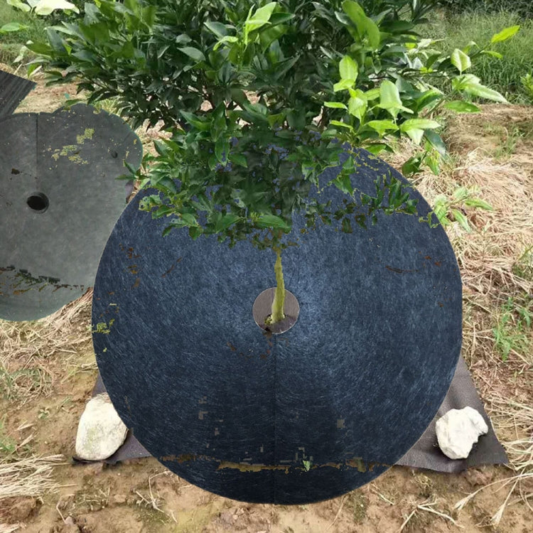 Ecological Anti-Grass Non-Woven Cloth Gardening Floor Cover Cloth Breathable Moisturizing Can Reduce Fruit Garden Film, 25x3cm