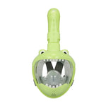 Cartoon Kids Full Dry Diving Mask Swimming Anti-Fog Snorkeling Mask, XS