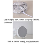 USB Charging Touch Diamond Crystal Table Lamp, USB Charging(RGB with Remote Control 16 Color)