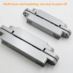 Three-Dimensional Adjustable Cross Hinge Folding Door Concealed Hinge, No. 1 Sand Silver 40kg, No. 2 Sand Silver 60kg, No. 3 Sand Silver 80kg, No. 4 Sand Silver 80kg, No. 5 Sand Silver 120kg, No. 1 Dumb Black 40kg, No. 2 Dumb Black 60kg                ...