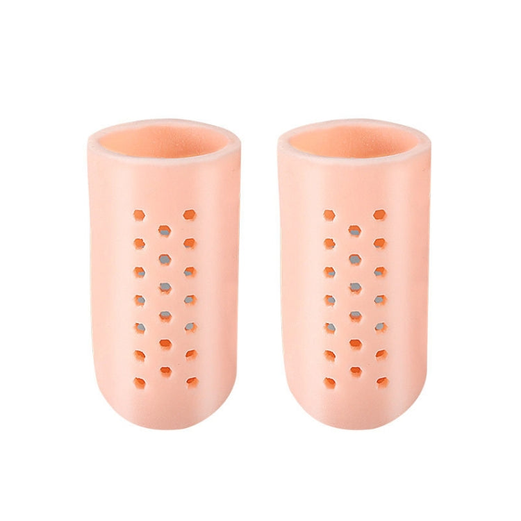 With Hole Toe Set High Heels Anti-Wear Anti-Pain Toe Protective Cover, XS, S, M, L