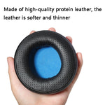 2 PCS Headset Sponge Earmuffs For Razer Kraken 7.1 V1 Pro, Black+Black Net, Black+Orange Net