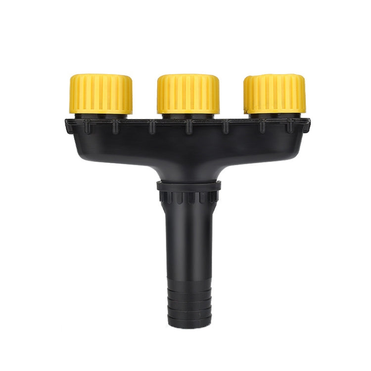 DKSSQ Gardening Multi-Head Watering Sprinkler Nozzle, Specification:, 3 Head with 1 inch/1.2 inch Interface, 3 Head With 1.5 inch Interface, 4 Head With 1 inch/1.2 inch Interface, 4 Head With 1.5 inch Interface, 5 Head With 1 inch/1.2 inch Interface
