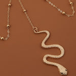 BT192-1 Elastic Snake Long Anklet Body Chain Accessories, BT192-1(Silver), BT192-1(Gold)