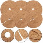 6 PCS/Set Plant Root Antifreeze Flowerpot Coconut Palm Flat Mat, Size:, 20cm, 30cm