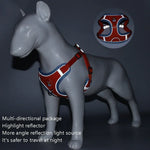 BL-867 Pet Chest Straps Reflective Dog Traction Rope, Size:, S, M, L, XL