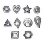 Stainless Steel Biscuit Mold, 30 PCS / Set, 27 PCS / Set