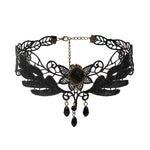 Fringe Lace Gothic Lolita Vintage Necklace,Style:, 1532 Red, 1535, 1555, 1556, 1557