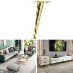 LH-ZT-0001 Cone Round Tube Furniture Support Legs, Style:, Straight Cone Height 10cm, Straight Cone Height 12cm, Straight Cone Height 15cm, Straight Cone Height 17cm, Straight Cone Height 20cm, Straight Cone Height 25cm, Straight Cone Height 30cm