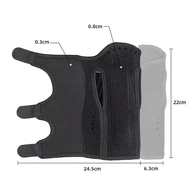 Sports Steel Plate Support Wristband