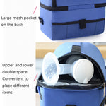Double Insulation Bag Breast Milk Fresh Bag Bottle Mummy Bag, Mummy Bag(Black), Mummy Bag(Royal Blue), Mummy Bag(Rose Red), Mummy Bag(Red), Mummy Bag(Wine Red), Mummy Bag(Grey)