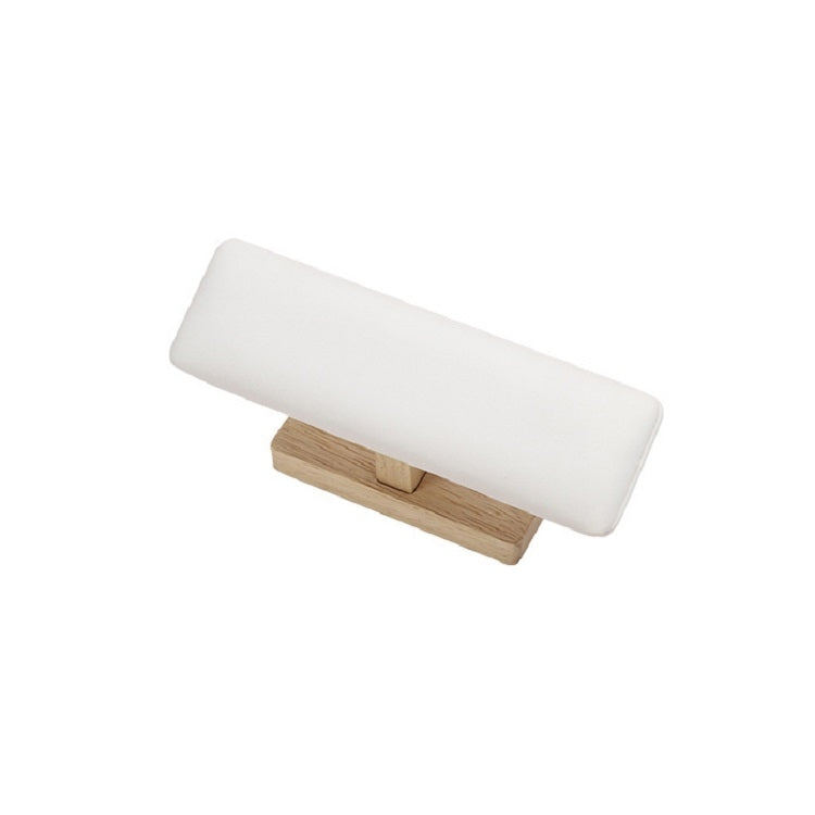 Solid Wood Single-layer T-shaped Jewelry Display Stand