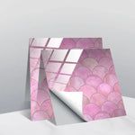 PVC Crystal Covered Film Geometric Pattern Tile Wall Sticker, 20 PCS 20cm