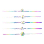 2pcs 60cm Colorful Laser Car Stickers Body Scratches Cover Car Stickers