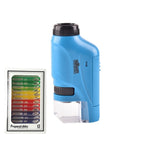 Children Handheld Portable Laboratory Equipment Microscope Toys, Lite Standard (White), Lite Standard (Pink), Lite Standard (Blue), Lite + Bracket (White), Lite + Bracket (Pink), Lite + Bracket (Blue), Lite + Specimen (White), Lite + Specimen (Blue)   ...