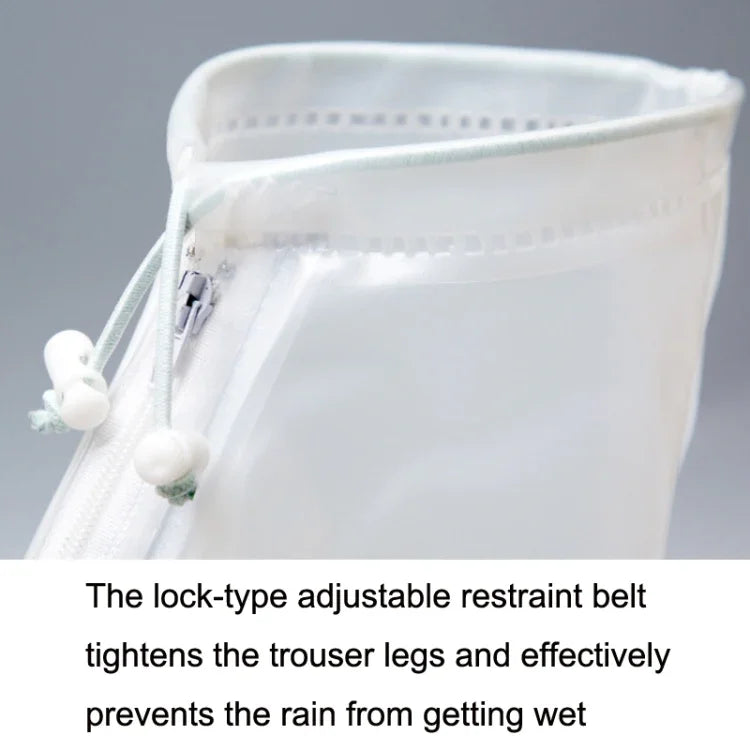 1 Pair Rainy Outdoor Anti-Skid Waterproof Shoe Cover Thickening Repetitive Use Shoe Cover, S, M, L, XL, XXL, XXXL