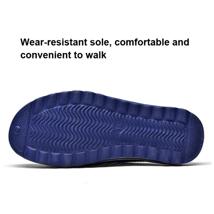 X902 Summer Beach Shoes Non-Slip Flip Llops Couple Slippers Men Hole Shoes, 45