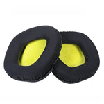 2 PCS Replacement Earpads for Corsair Void Pro Elite,Style:, Head Beam Pad, Black Protein Leather, Black Grid, Gray Bottom Grid, Red Bottom Grid, Yellow Bottom Grid, Black Ice Sensory Leather, Black Lamb Leather