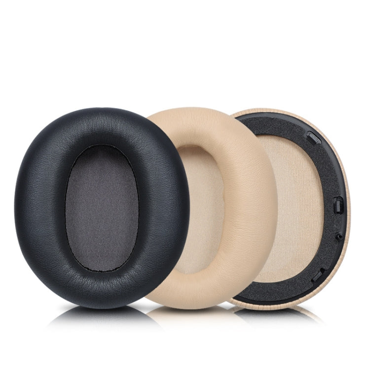 2 PCS Headset Earmuffs Sponge Cover for Edifier W820nb,Style:, Titanium Gray, Khaki, Red, Blue, Black Head Beam, Gray Head Beam, Blue Head Beam, Champagne Head Beam
