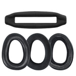 2 PCS Earmuff Head Beam For Sennheiser GSP600 GSP500 GSP670,Style:, Head Beam, Lambskin, Mesh Cloth, Ice Gel, Nanosplicing