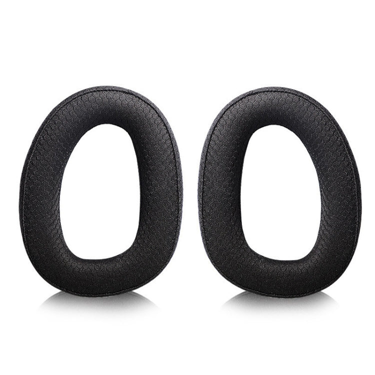 2 PCS Headphone Sleeve Cover for Sennheiser GSP300 GSP370 GSP350,Style:, Protein Skin, Lamb Leather, Black Head Beam, Red Head Beam, Blue Head Beam, Mesh Cloth