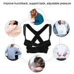 Invisible Back Anti-hunchback Posture Correction Belt, Size:, L