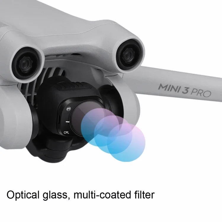 RCSTQ Aluminum Alloy Adjustable Filter Accessories for DJI Mini 3 Pro,Style: UV+CPL+ND8+ND16+ND32+ND64 6 In 1, CPL, ND8, ND16, ND32, ND64, 4 In 1 Set, 6 In 1 Set