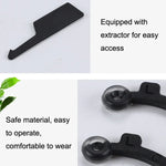 5 Sets Nose Beauty 3D Invisible Silicone Nose Pad Nose Bridge Booster
