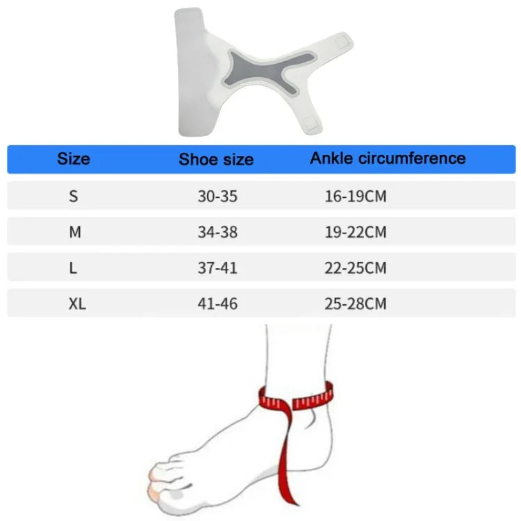 Thin Breathable Compression Ankle Sprain Fixation Strap, Size:, Left Foot (S), Left Foot (M), Right Foot (M), Left Foot (L), Right Foot (L), Left Foot (XL), Right Foot (XL)