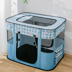 Rectangular Foldable Pet Fence Dog and Cat Litter Pet Delivery Room, M, XL