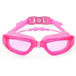 HAIZID HD Anti-fog Waterproof Myopia Swimming Goggles, Optical Black, Optical Blue, Optical Pink, Optical Gray, Plating Black, Plating Blue, Plating Pink, Myopia 150 Degrees, Myopia 200 Degrees, Myopia 250 Degrees, Myopia 300 Degrees, Myopia 350 Degree...
