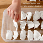 Household Refrigerator Freezer Large Capacity Dumpling Box, Capacity:, One Layer (Green), Two Layers (White), Two Layers (Green), Three Layers (White), Four Layers (White), Four Layers (Green)