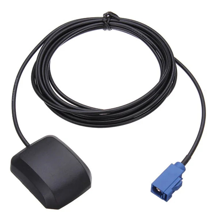 2PCS Car DVD Navigation GPS Satellite Antenna Amplifier FAKRA-C Interface, Plastic Base