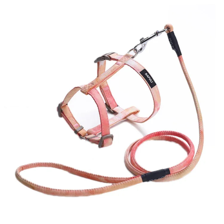 KAFULI Pet Adjustable I-Shape Harness Leash, S, M