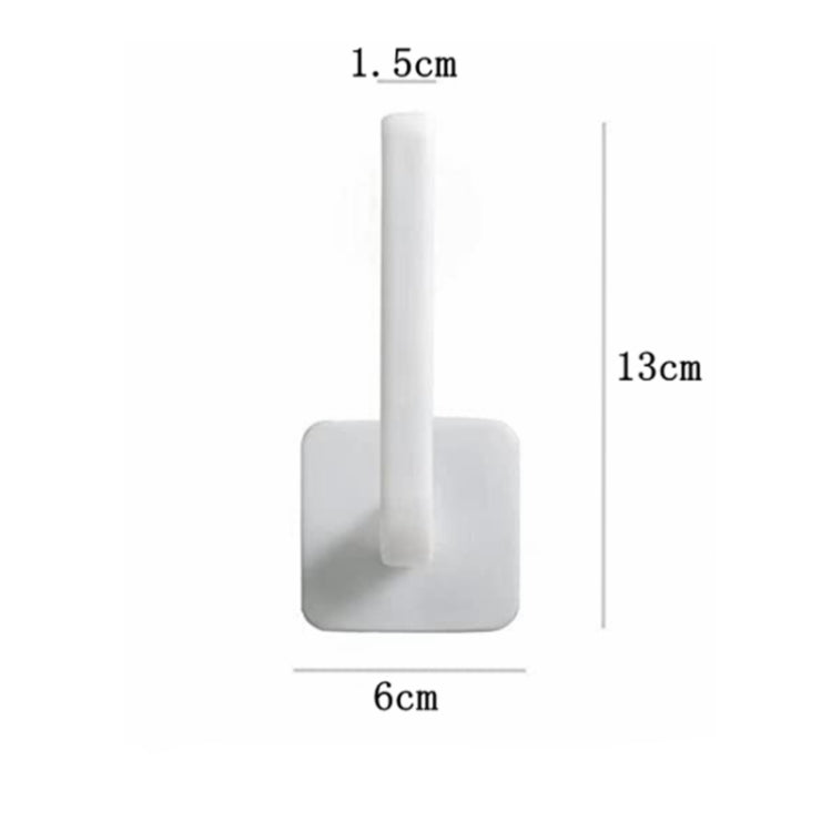 No Punching Traceless Sticker L-shaped Hook Wall Hanging Rack, Hanging Rack
