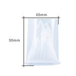 D581 DIY Crystal Drops 3D Castle Silicone Mold, D581