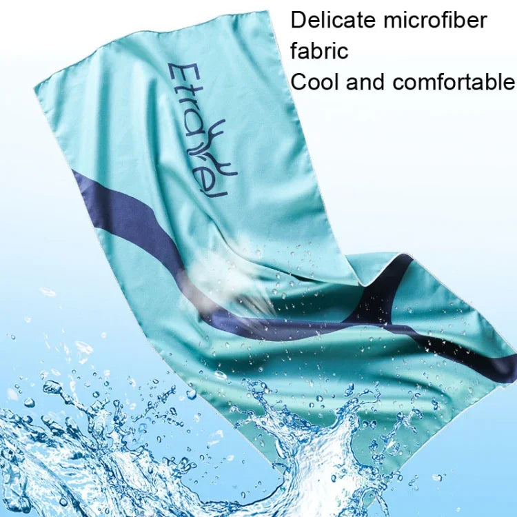Etravel Sports Quick-drying Towel Double-sided Fleece Bath Towel, Small Black+Towel, Small Red+Towel, Small Navy+Towel, Small Blue+Towel, Small Grass Green+Towel, Large Black+Bath Towel, Large Red+Bath Towel, Large Navy+Bath Towel