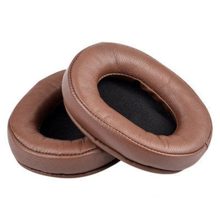 2 PCS Headset Sponge Earmuffs For SONY MDR-7506 / V6 / 900ST, Gray Stitching, Black Stitching, White Stitching, Brown Stitching, Black Net, Net Stitching, Black White Net, Black Blue Net, Black Green Net, Black Lambskin, Brown Lambskin, Black Bright   ...