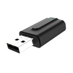 BT10 2 In 1 USB Bluetooth 5.0 Transmitter Receiver Speaker Computer Wireless Headphone Adapter, BT10
