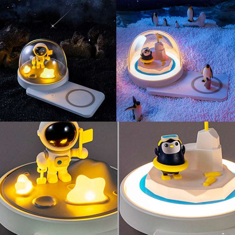 Decorative Table Lamp Wireless Fast Charging Smart Bluetooth Music Light, Style:, Bluetooth Model