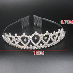WM-02 Crystal Diamond Birthday Party Wedding Updo Crown, Color: Gold Queen Set1, Silver, Gold, Rose Gold, AB Diamond, Gold Queen, AB Silver Queen, Silver Queen, Rose Gold Queen, Golden Queen, Silver Girl, AB Gold Girl, Gold Girl, Rose Gold Girl