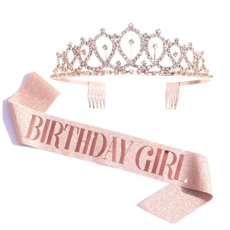 WM-02 Crystal Diamond Birthday Party Wedding Updo Crown, Color: Gold Queen Set1, Silver, Gold, Rose Gold, AB Diamond, Gold Queen, AB Silver Queen, Silver Queen, Rose Gold Queen, Golden Queen, Silver Girl, AB Gold Girl, Gold Girl, Rose Gold Girl
