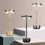 Rechargeable Desk Lamp Removable Desk Lamp Bar Atmosphere Night Light, Gold, Silver, Black