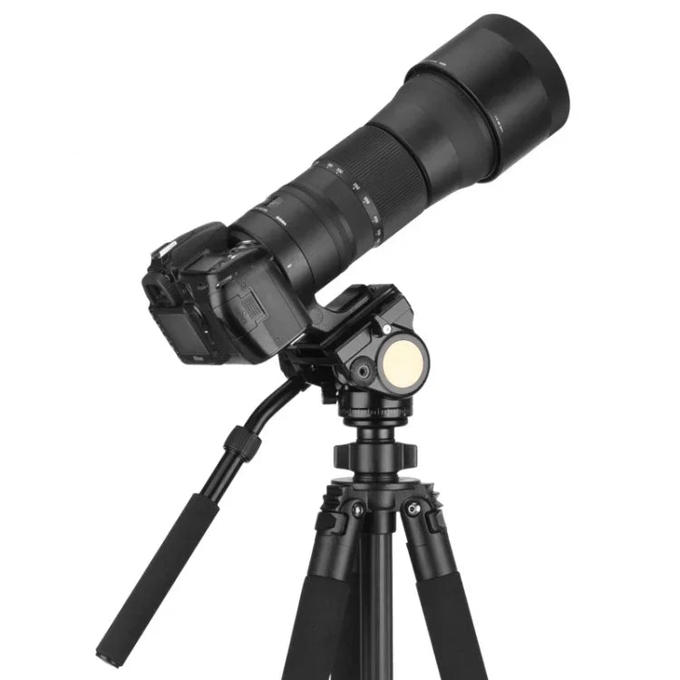 QingZhuangShiDai Q90 SLR Camera Tripod Shooting Bird Telephoto Damping Handle Gimbal, Q90