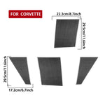 For Chevrolet Corvette C8 4pcs /Set Roof Camera Both Sides Stickers