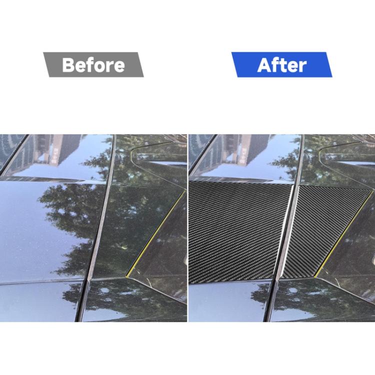 For Chevrolet Corvette C8 4pcs /Set Roof Camera Both Sides Stickers