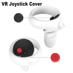 VR Silicone Eye Mask+Lens Protective Cover+Joystick Hat, For Meta Quest 2, Eye Mask+Lens Protective Cover+Joystick Hat (Pink), Eye Mask+Lens Protective Cover+Joystick Hat (Black), Eye Mask+Lens Protective Cover+Joystick Hat (White)